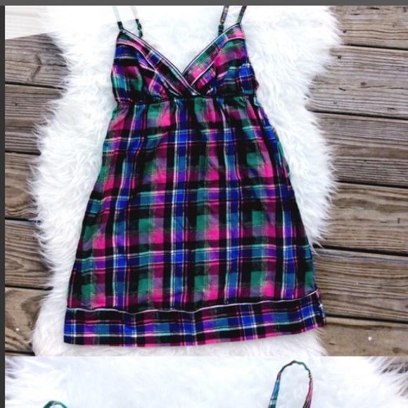 Victoria's Secret Other - Victoria Secret Plaid Nighty